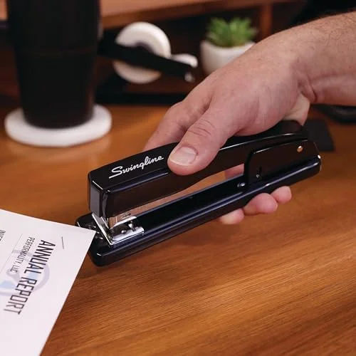 Swingline Commercial Stapler - 20 Sheet Capacity, Jam Free, Metal, 2 Pack, Black (44401AZ)