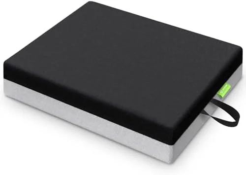 AUVON Ventilation Seat Cushion with Innovation Heat Dissipation Design, Anti-bedsore Wheelchair Cushion with Supportive Memory Foam, Waterproof &