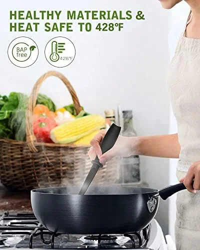 Upgrade Meat Chopper, Heat Resistant Meat Masher for Hamburger, Ground Beef Smasher, Nylon Hamburger Grinder Utensil for Ground Beef, Non Stick Mix