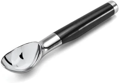 KitchenAid Classic Ice Cream Scoop, 8.6 inches, Black